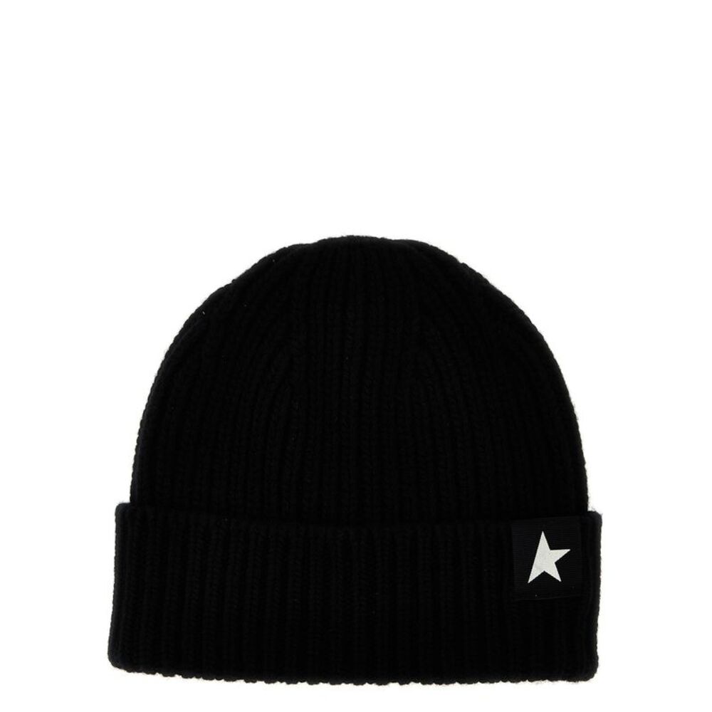 Golden Goose Black Wool Men's Beanie